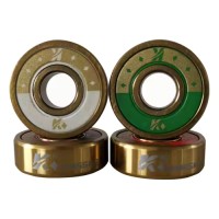 Gold Titanium Skateboard Diamond Bearing